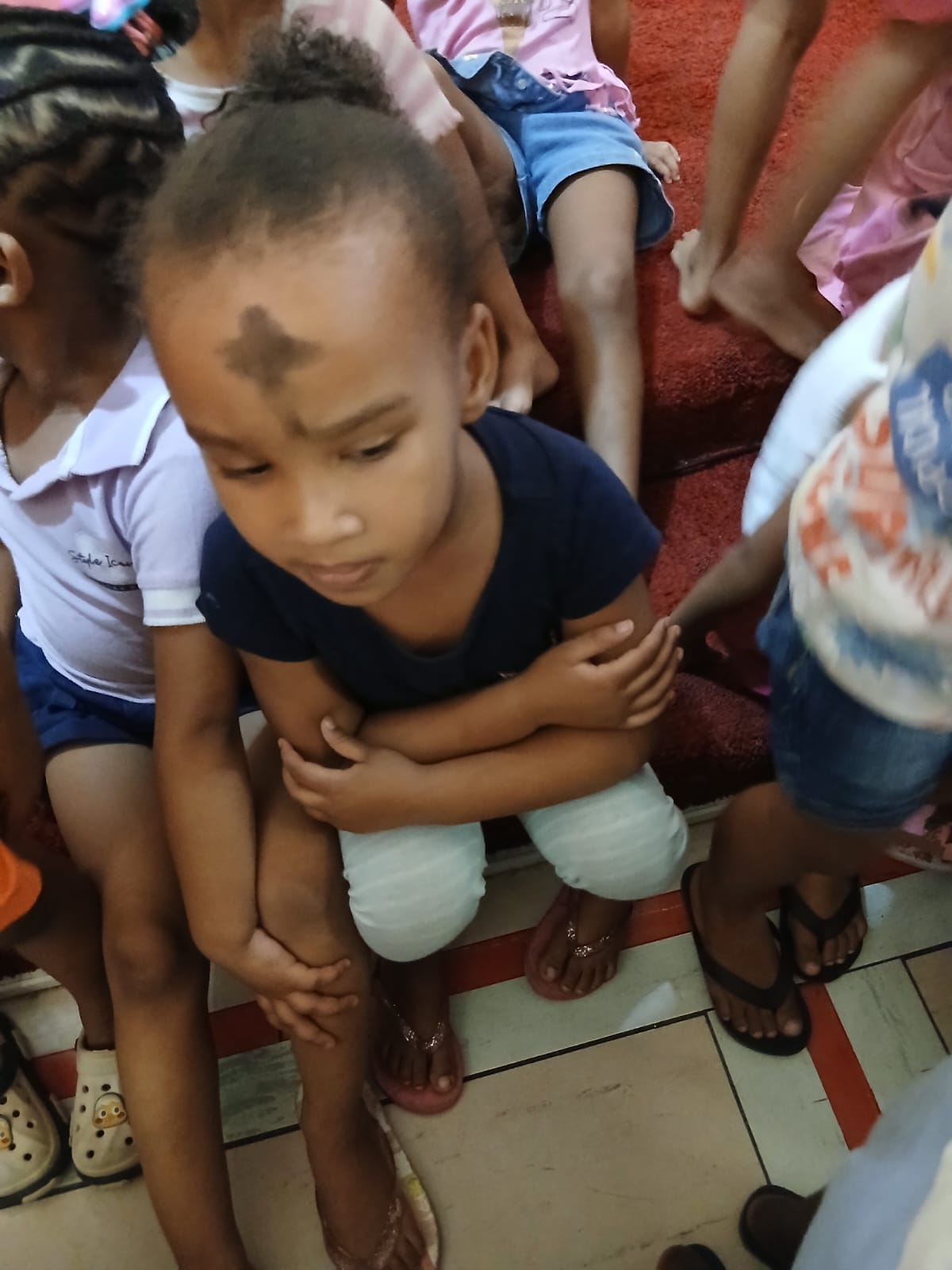 Ash Wednesday celebrated with pre-schoolers